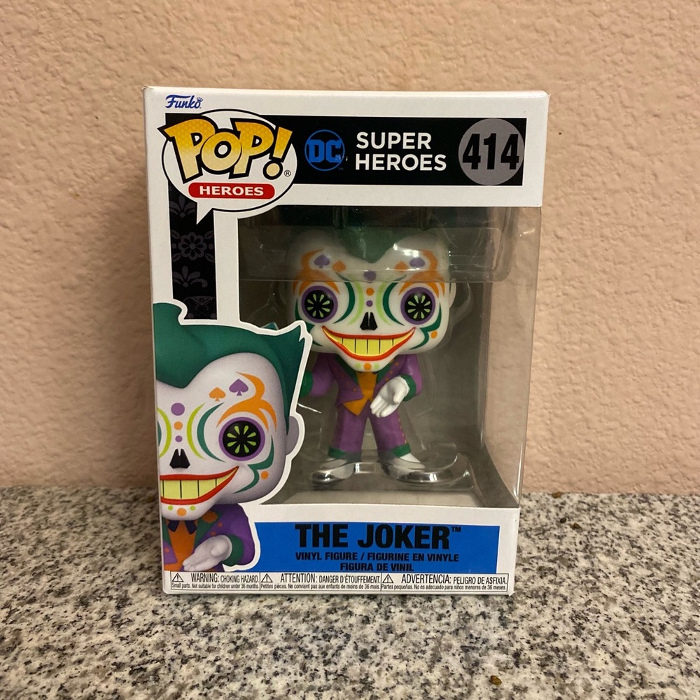 DC Funko Pop: Joker (Dia De Los Muertos version)